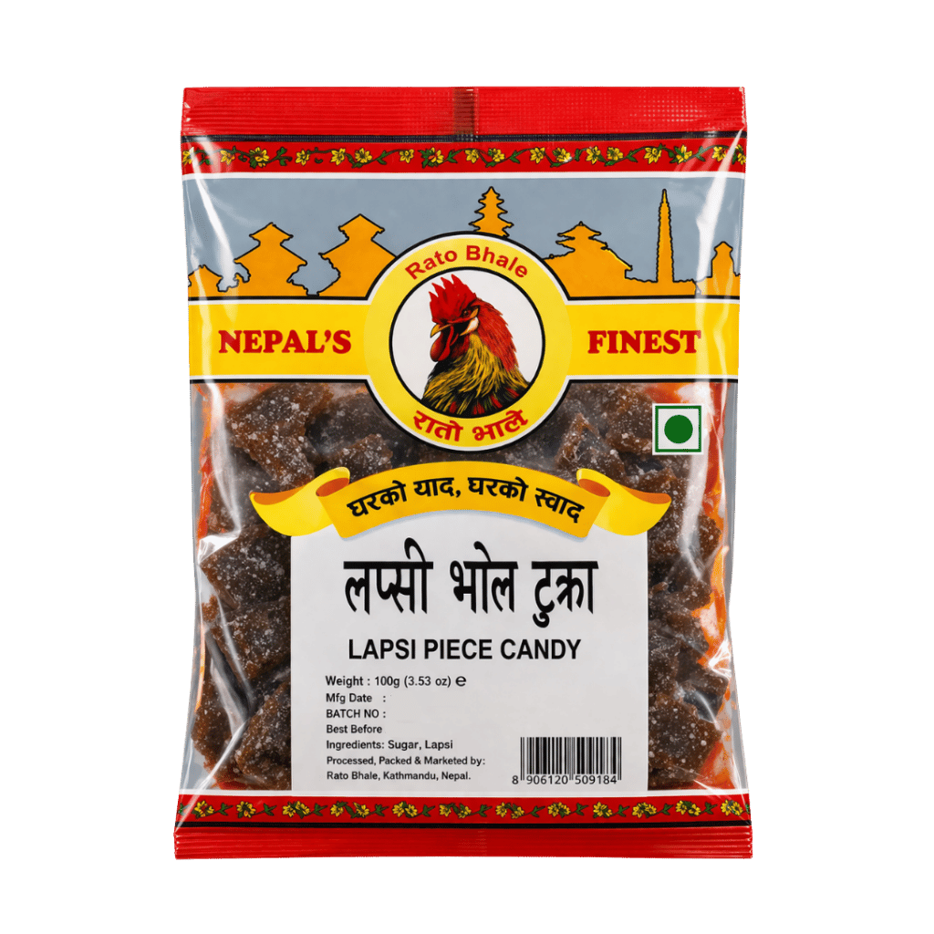 Rato bhale Lapsi Piece Candy 100 g buy online USA - 1